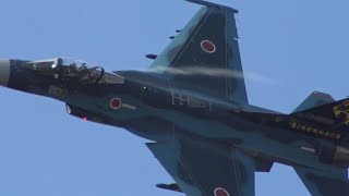 2018.11.25 航空自衛隊築城基地航空祭 F-2A機動飛行（8SQ）