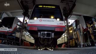 Auf Schienen durch die Großstadt Die U Bahn von Hamburg Doku 2017 NEU in HD