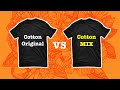 Perbezaan kain COTTON ORIGINAL VS COTTON MIX