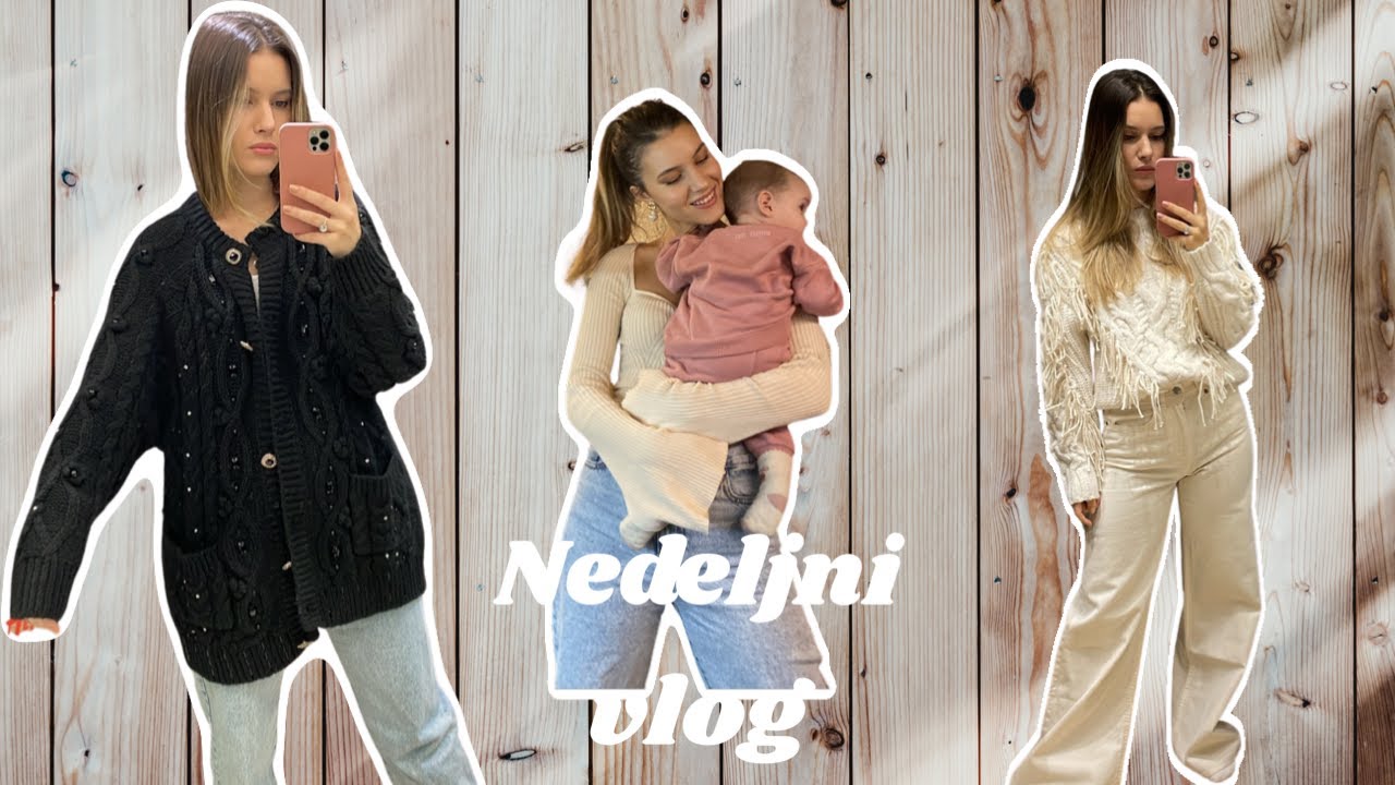 Vlog 7 Par Dana U Nedelji Zdravi Kolačići Zara Kids Haul Hm I