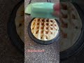 Make A Breakfast Sandwich With Me In A Mini Waffle Maker #shorts #egg