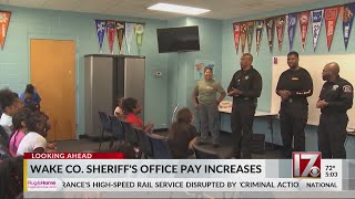 Wake County Sheriff's Office to get pay increase