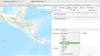 ArcGIS API for JS: Developing and Debugging Apps