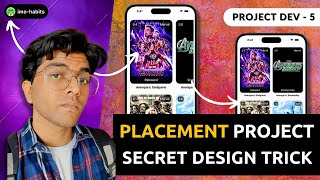 Responsive Design Trick | Code Your First Placement Project Using React Native - 5
