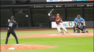 加藤豪将にブチギレ送球する山崎福也wwエスコンフィールド北海道日本ハムファイターズ