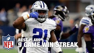 Cowboys Best Plays from Their 9-Game Winning Streak! | NFL