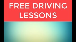 Free Driving Lessons Call 204-509-4175