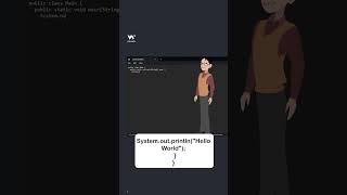 Java Get Started - Part 2 - Write Code - #w3schools #java #programming