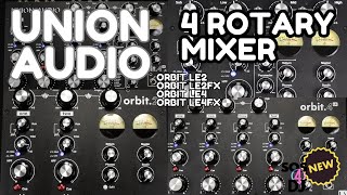 4 Mixer Rotary Orbit LE2-LE2FX-LE4;LE4FX Union Audio