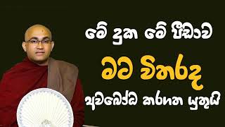 මේ දුක මේ පීඩාව මට විතරද අවබෝධ කරගත යුතුයි Ven Balangoda Radha Thero Ama Dora Viwara Viya