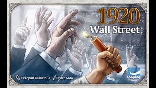 【汤米酱】Board Game 桌游教学096 1920 Wall Street Review 华尔街1920 介绍