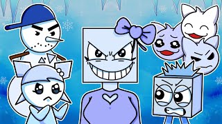 NEW INCREDIBOX SPRUNKI?! COOL AS ICE ICIELLA TURNS EVIL?! Toony Toons 2D Cartoon Animation