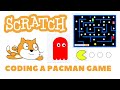 Coding Pacman game in scratch tutorial | how to code