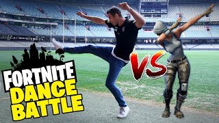 FORTNITE DANCE BATTLE CHALLENGE!! AFL Players Boogie Down...