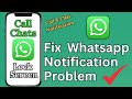 How to Fix: WhatsApp Notifications Not Working! [Home Screen, Lock Screen & Status Bar]
