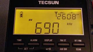 690khz XEWW [DX] Station ID \u0026 National Anthem