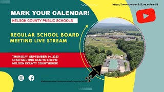 NCPS - Regular School Board Meeting  - September 14, 2023