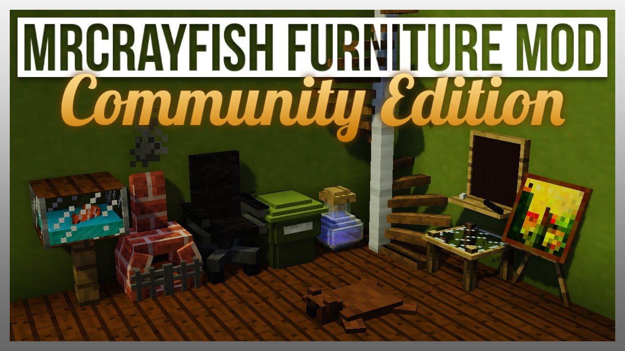 MrCrayfish Furniture Mod CE: The Basics Update - YouTube