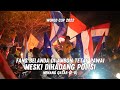 FANS BELANDA DI AMBON BERUSAHA PAWAI MESKI DIHADANG POLISI | MENANG QATAR 2-0 | PIALA DUNIA 2022