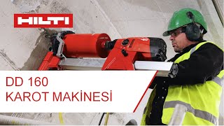 HILTI DD 160 Karot Makinası Kurulum \u0026 Kullanım