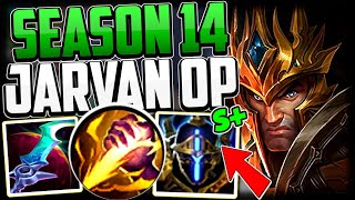 JARVAN ISN'T FAIR WITH NEW ITEMS | How to Jarvan & CARRY pre SEASON 14 - League of Legends