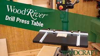 Upgrade Your Drill Press with the WoodRiver Drill Press Table