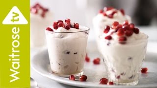 Pomegranate and Honey Mousse | Waitrose