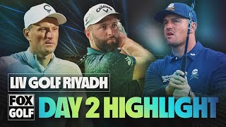 LIV Golf Riyadh: Full Round Two Highlight | Golf on FOX