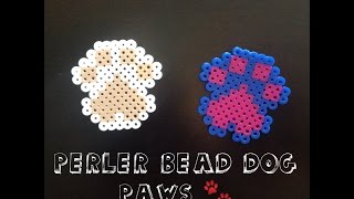 How To Make A Perler Bead Dog Paw!