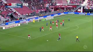 Golazo de Manfred Ugalde • AZ Alkmaar vs. FC Twente • J6 - Eredivisie • 11-09-2022