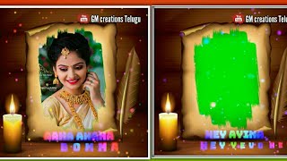 Telugu Love song whatsapp status GM creations Telugu