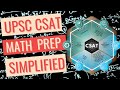 CSAT MATH Simplified