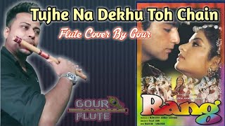 Tujhe Na Dekhu Toh Chain | Movie:Rang | Flute instrumental music Video | Flute cover by Gour |