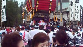 Traditional Japanese festival (shaking the shrine)
