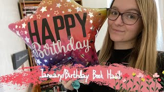 January (Birthday) Book Haul | 42 Books!