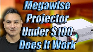 MegaWise Projector Specs and Setup Under $100 Projector