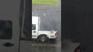 Insane hailstorm