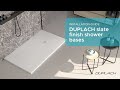 DUPLACH Shower Base Installation Guide