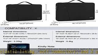 Laptop Case 14 Inch Laptop Sleeve with Portable Handle Waterproof Durable Carrying Bag Protective B