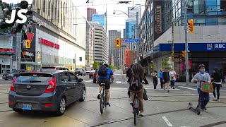 Bay Street From Top to Bottom | Downtown Toronto Ride (Sep '22)