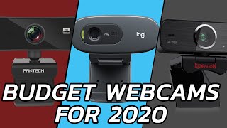 Best Budget Webcams Under $40 | Redragon Hitman VS Logitech C270 VS Fantech Luminous C30