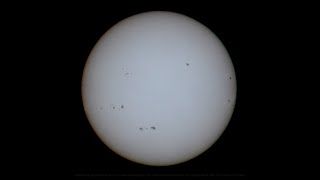 RTS#97 -  North vs South Solar Rotation Via Solar Photography (My Images and McKeegan's Images)