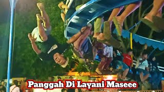 Walo Tanah Becek Dan Licin Namun Atraksi Jumpalitan Pawang Ombak Banyu Tetap Di Layani