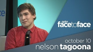 Nelson Tagoona: “throat boxing” a hybrid of Inuit throat singing and beat boxing | APTN Face To Face