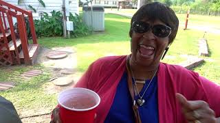 MAKING PEACH WINE and PARTYING! COUNTRY STYLE