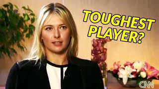 toughest player to compete against during your tennis career? (WTA Drama)