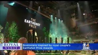 Bostonians inspired by royal couple's Earthshot Prize Awards