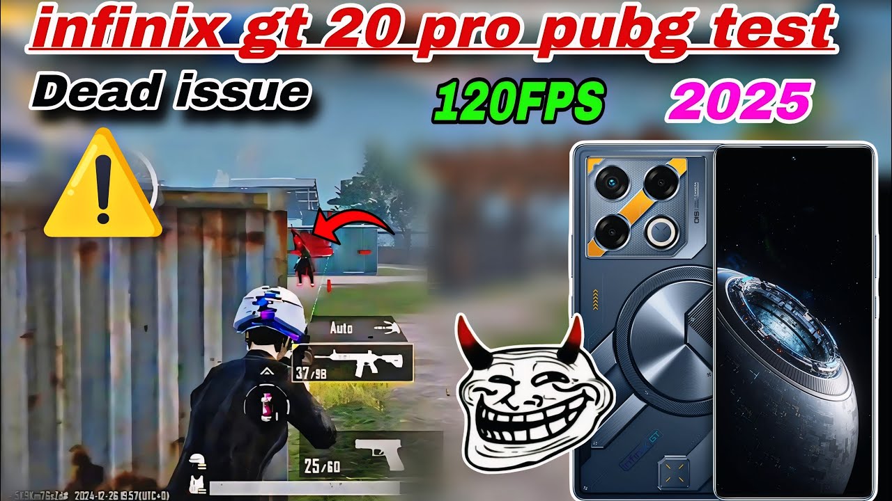 Infinix Gt 20 Pro Pubg Test 2025 рџ ґ Infinix Gt 20 Pro Gaming Review