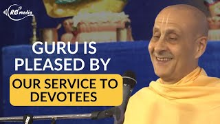 Vyasapuja Meditation: Guru is Pleased by our Service to Devotees | HH Radhanath Swami