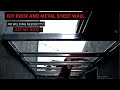 DIY ROOFING AND METAL SHEET WALL WITH NO WELDING /DIY RIBTYPE ROOFING AND SIDINGS INSTALLATION